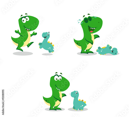 little funny dinosaurs