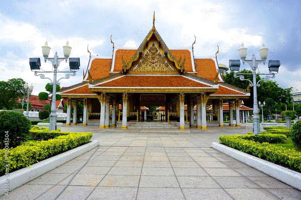 Court of Maha Jetsadabodin Pavillion in Bangkok, Thailand
