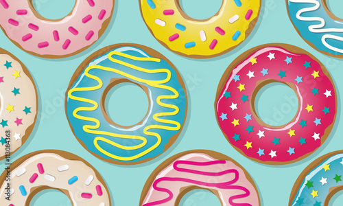 donuts pattern loupe