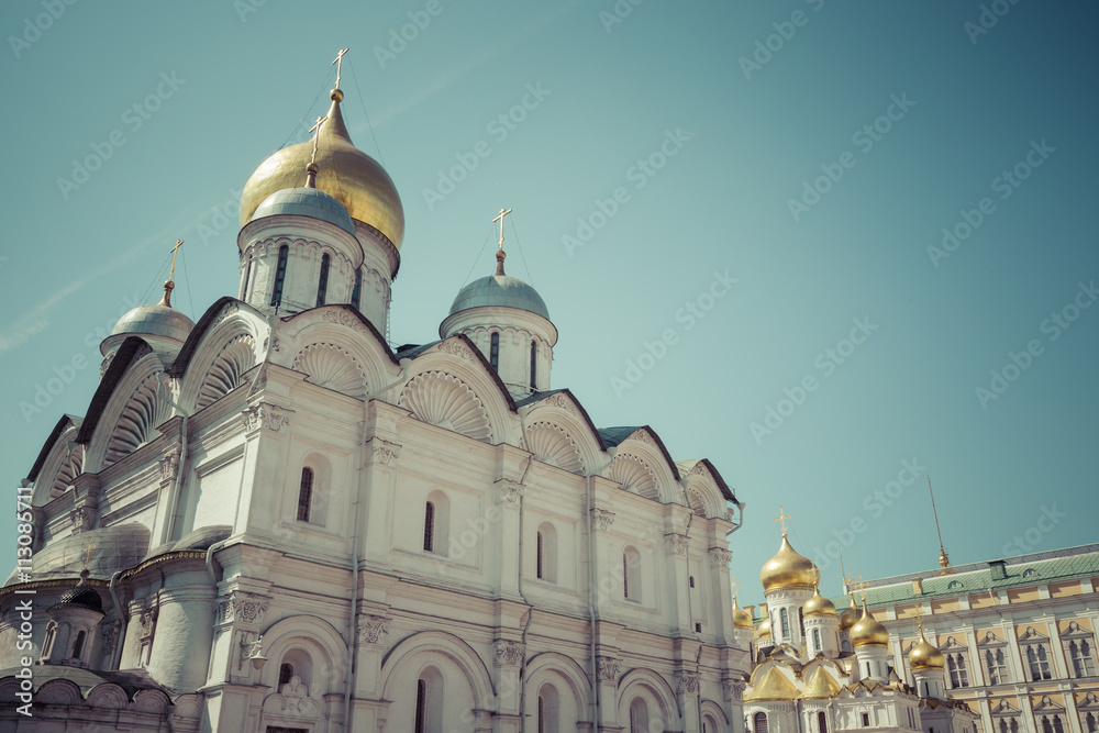 Obraz premium Assumption Cathedral of Moscow Kremlin, Russia.
