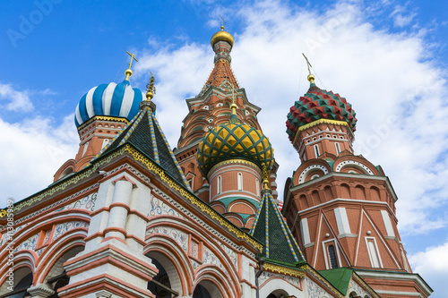 St Basils cathedral on Red Square in Moscow