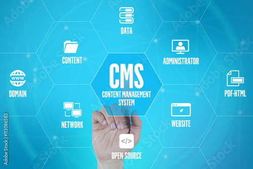 CMS TECHNOLOGY COMMUNICATION TOUCHSCREEN FUTURISTIC CONCEPT