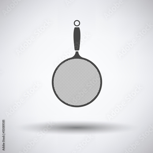 Kitchen colander icon