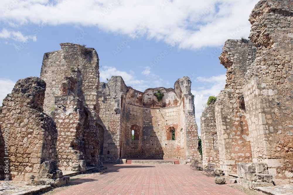 Ruins of Monasterio de San Francisco, Santo Domingo, Dominican Republic Ruins of Monasterio de San Francisco, Santo Domingo, Dominican Republic