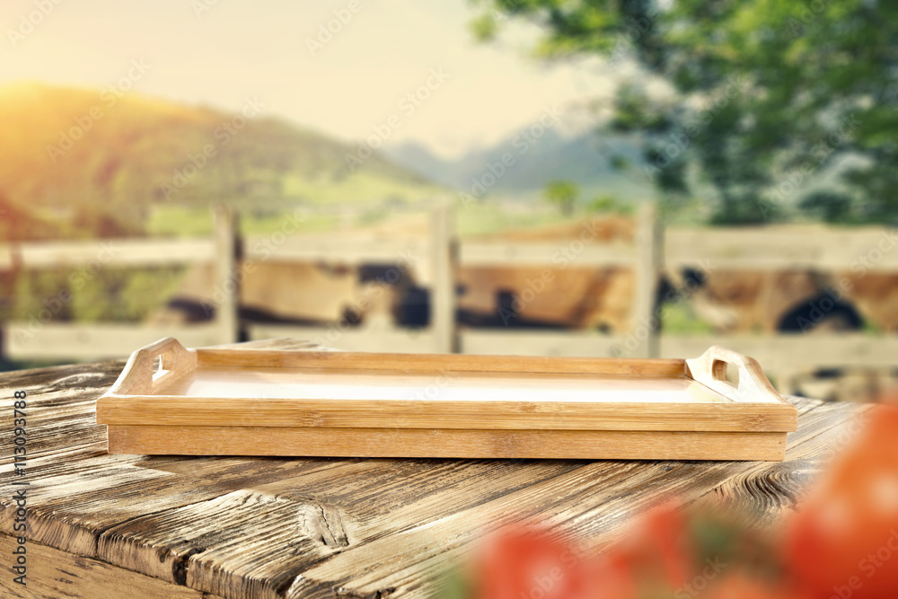 Obraz premium kitchen desk space 