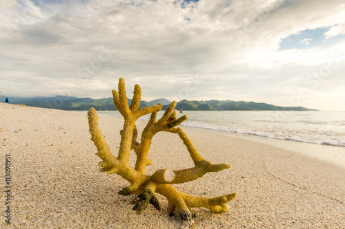 Glli Air Island near bali Indonesia photo