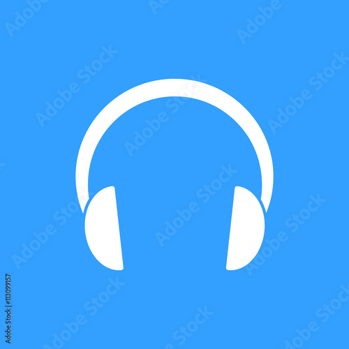 Headphone - vector icon.