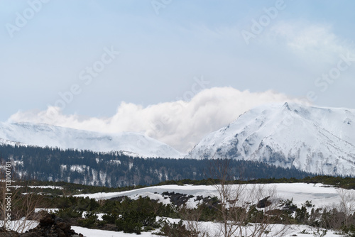 Mount Biei (Daisetsuzan) , From Mount Tokachi