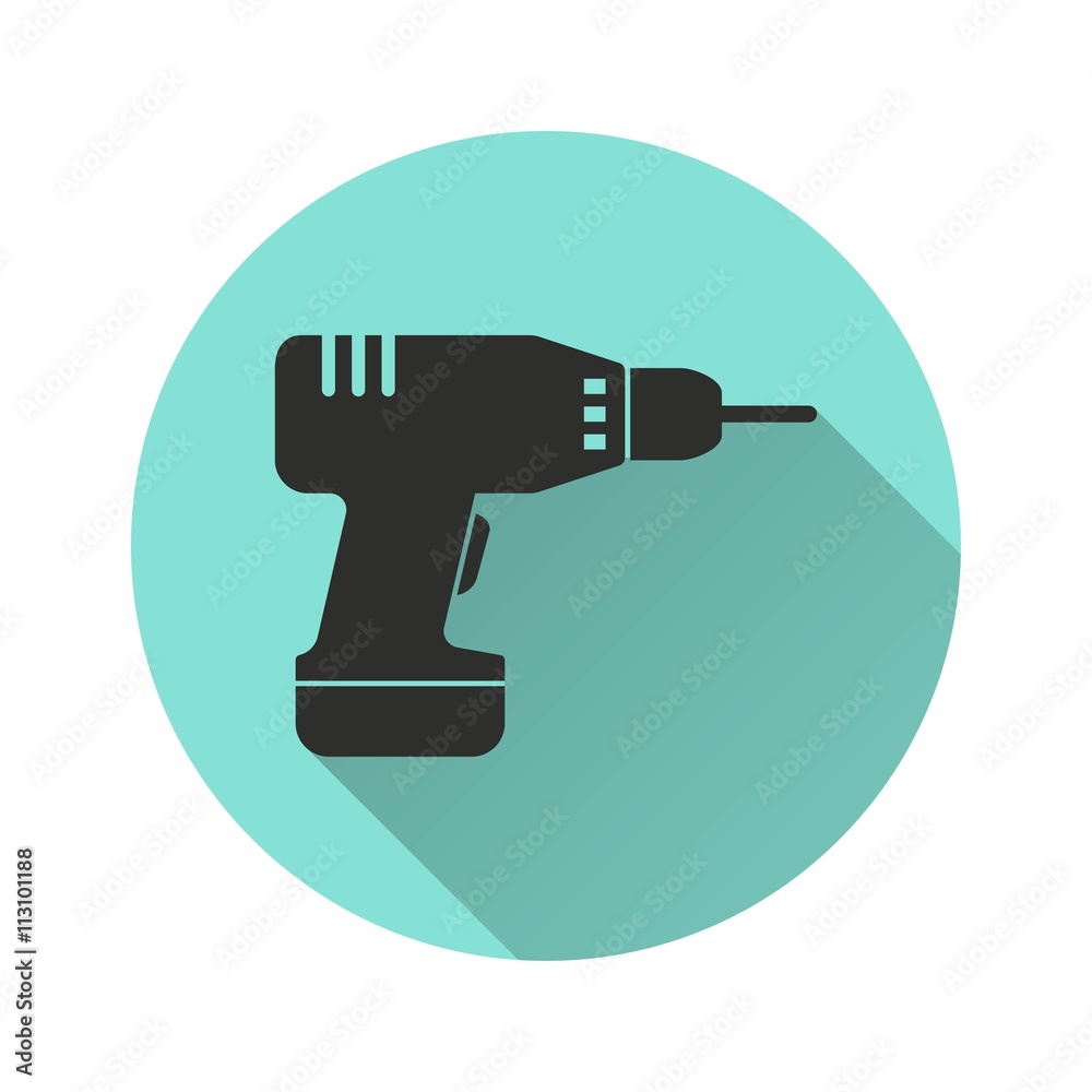 Drill - vector icon Drill - vector icon