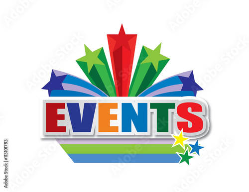 Events vector design