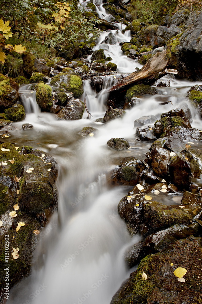Cascade at Pioneer Falls, Alaska Cascade at Pioneer Falls, Alaska