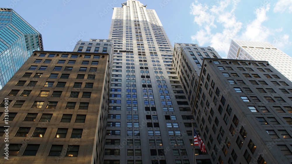 Skyscraper in New Yourk, United States of America Skyscraper in New Yourk, United States of America