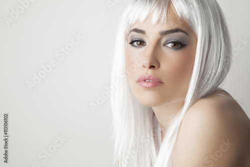 Fotografia blond beauty portrait