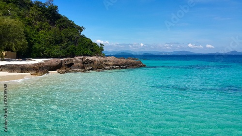  Paradise beach in Koh maiton island , phuket ,Thailand