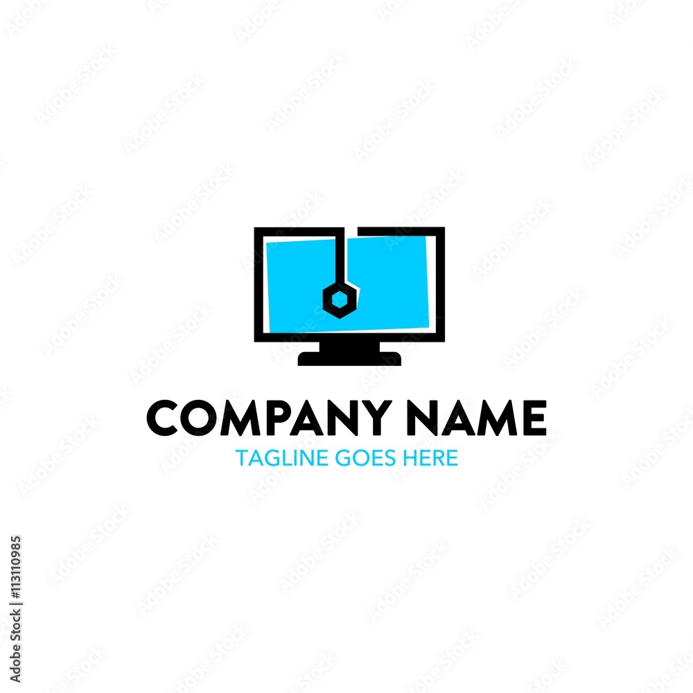 Computer & Networking Logo Computer & Networking Logo