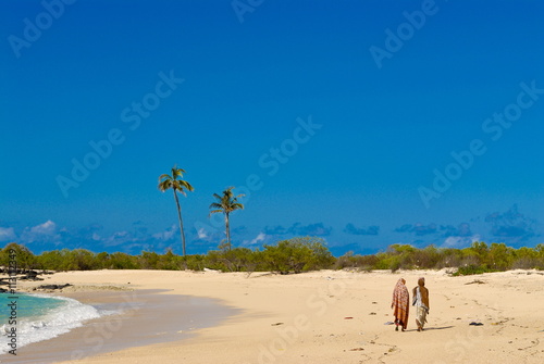 Beautiful sandy beach at Ngazidja, Grand Comore, Comoros photo