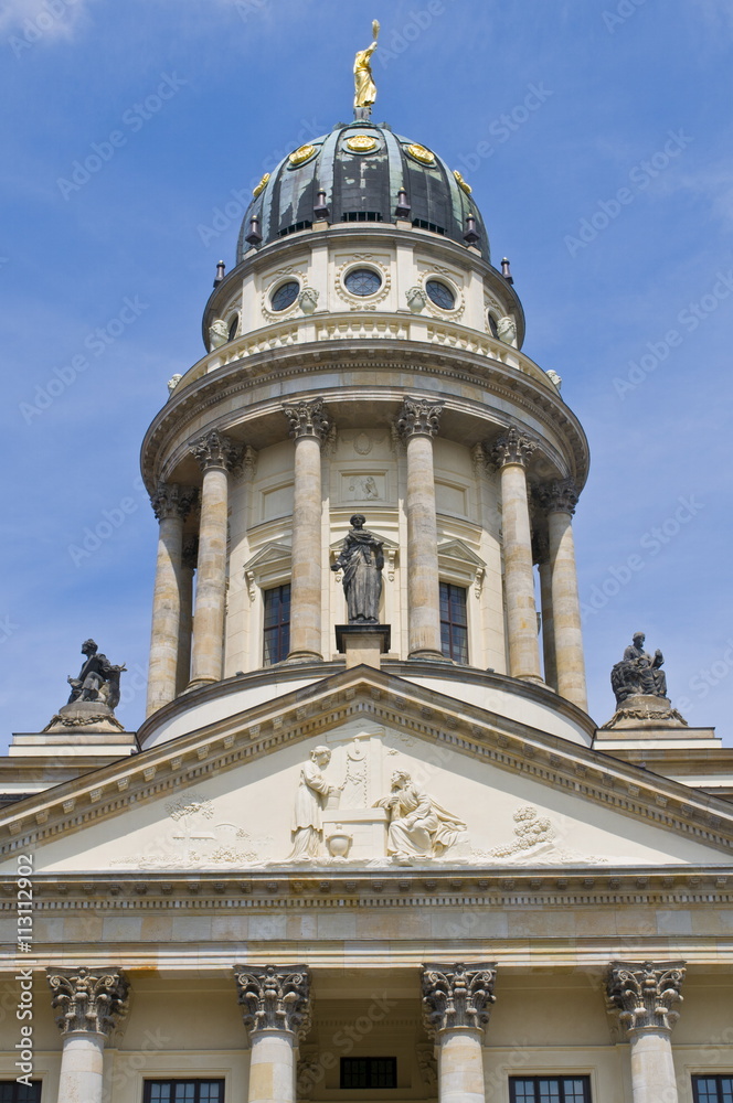 The French Cathedral on the Berlin Gendarmenmarkt, Berlin, Germany The French Cathedral on the Berlin Gendarmenmarkt, Berlin, Germany