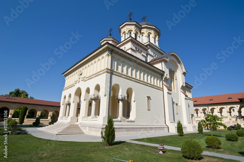 Orthodox Cathedral, Gyulafehervar Citadel, Alba Julia, Transylvania, Romania photo