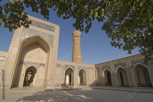 Kalyan Mosque with minaret, Bukhara, Uzbekistan photo