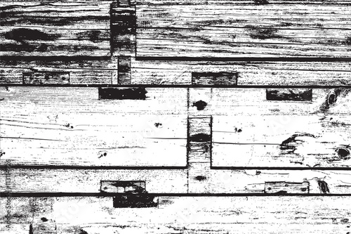 Distressed Wooden Planks
