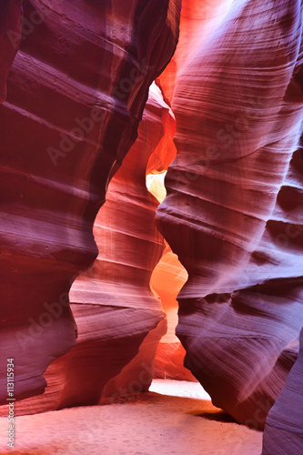 Entrance to Upper and Lower Antelope Canyon near Page, Arizona