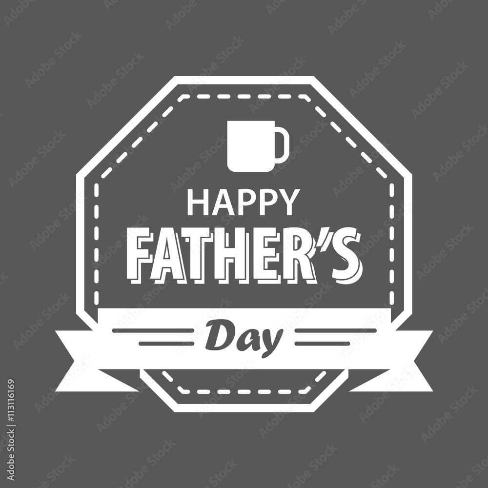 Father's Day Label Design Father's Day Label Design