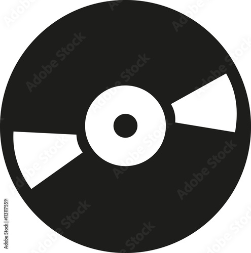 Vinyl record icon