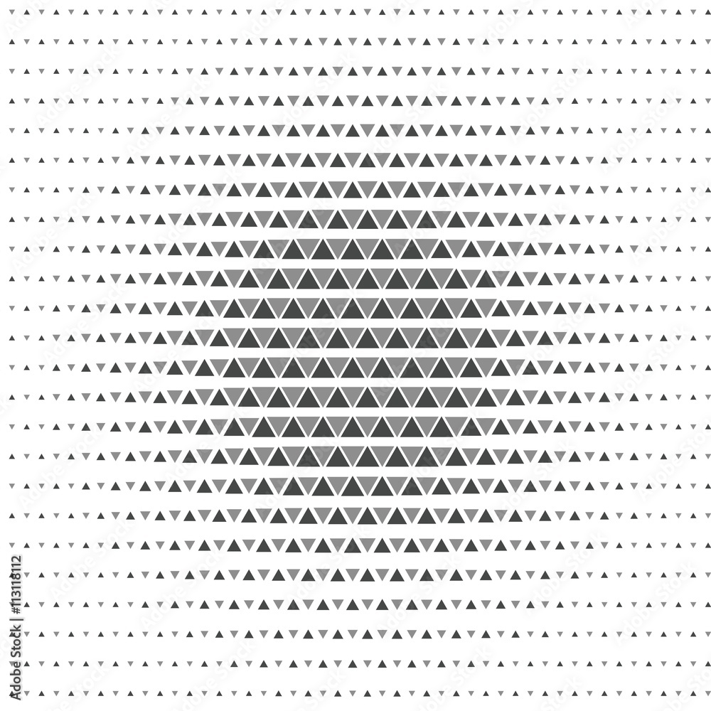 Illusion With Grey Triangles Seamless Pattern Illusion With Grey Triangles Seamless Pattern