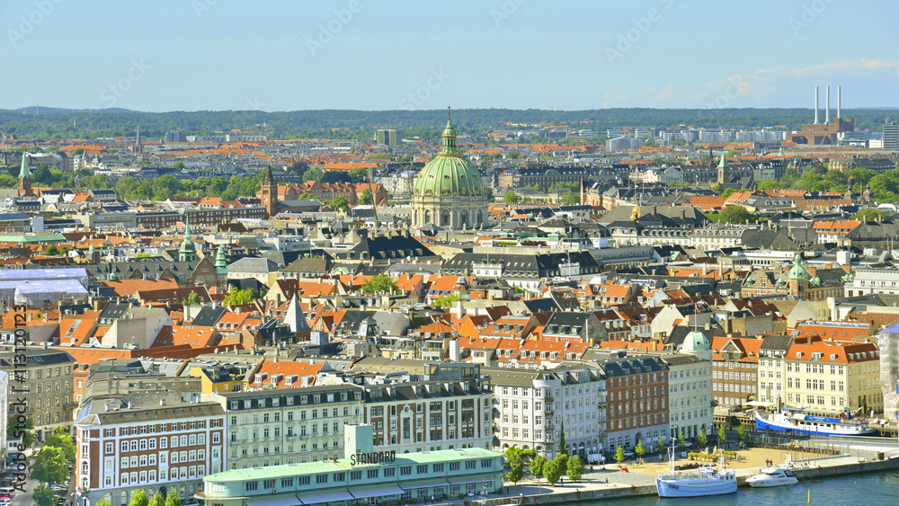 View of the Copenhagen,Denmark