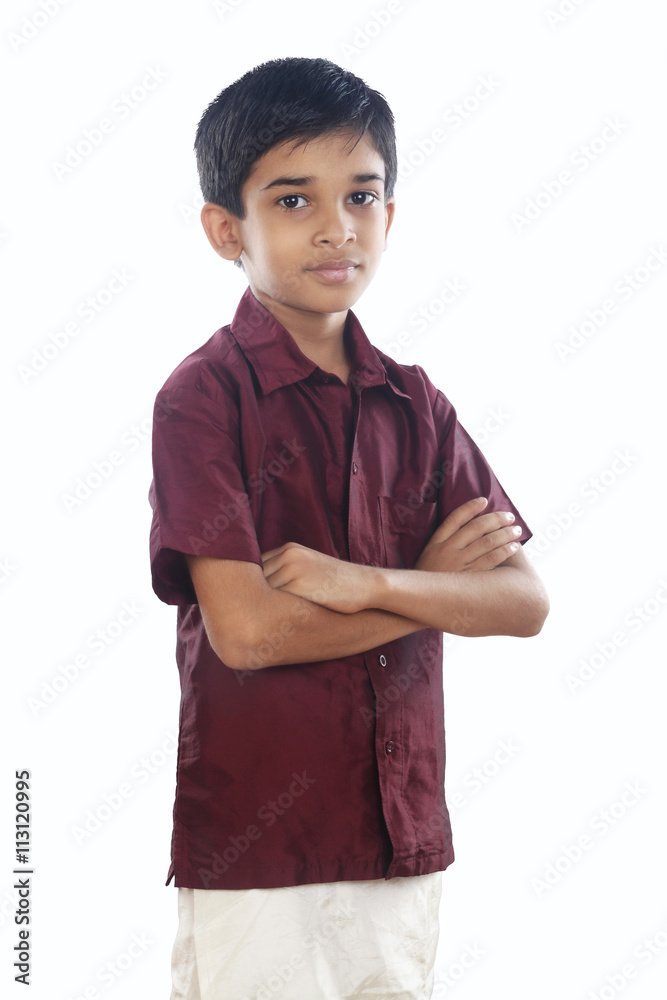 Portrait of Indian boy with Traditional Dress Portrait of Indian boy with Traditional Dress