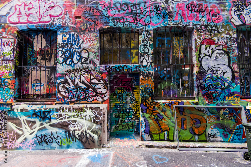 Obraz premium Sztuka graffiti