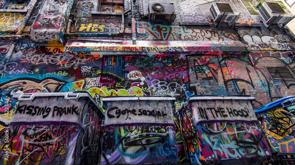 グラフィティーアート Stock Photo Adobe Stock