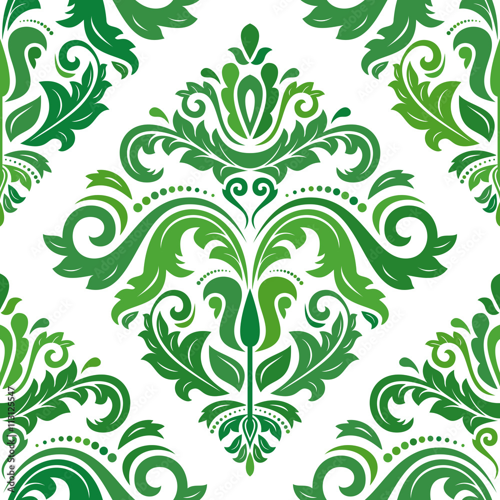 Seamless Vector Wallpaper in the Style of Baroque Seamless Vector Wallpaper in the Style of Baroque