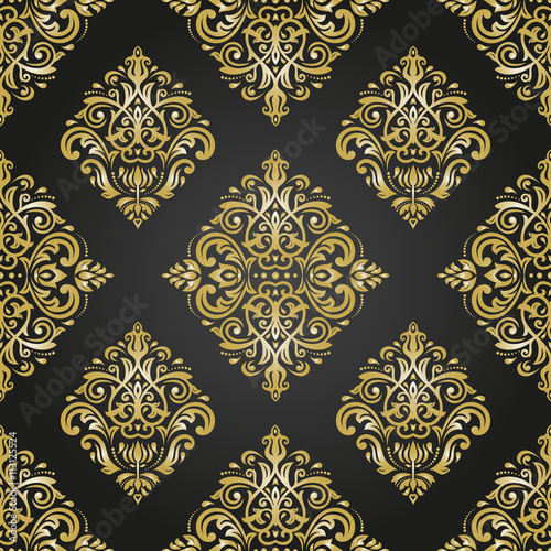 Seamless Vector Wallpaper in the Style of Baroque