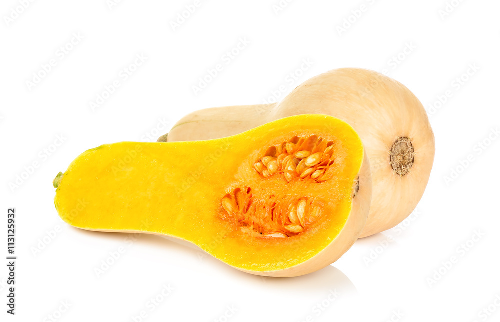 butternut squash isolated