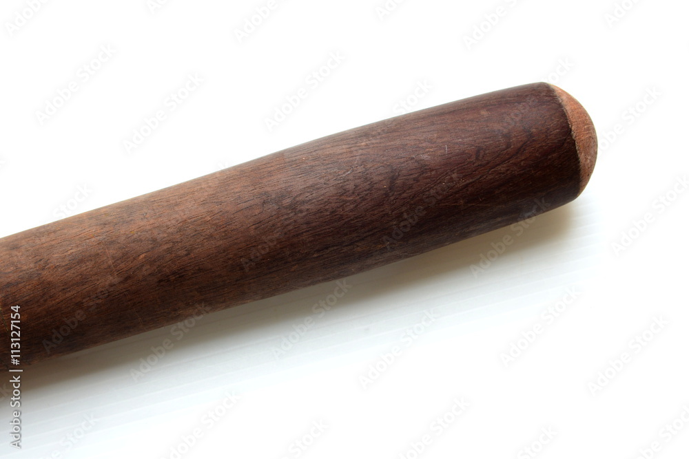 Old wooden pestle Old wooden pestle