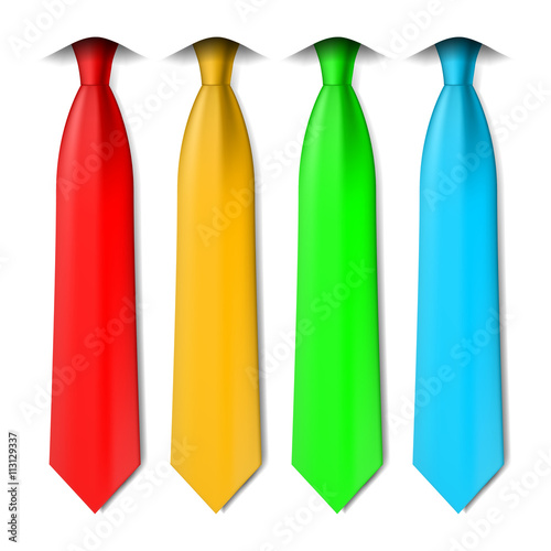 Vector set of ties