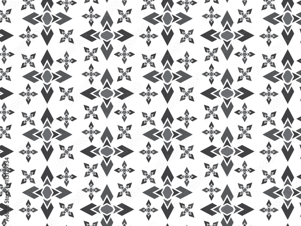 abstract black and white triangle pattern background