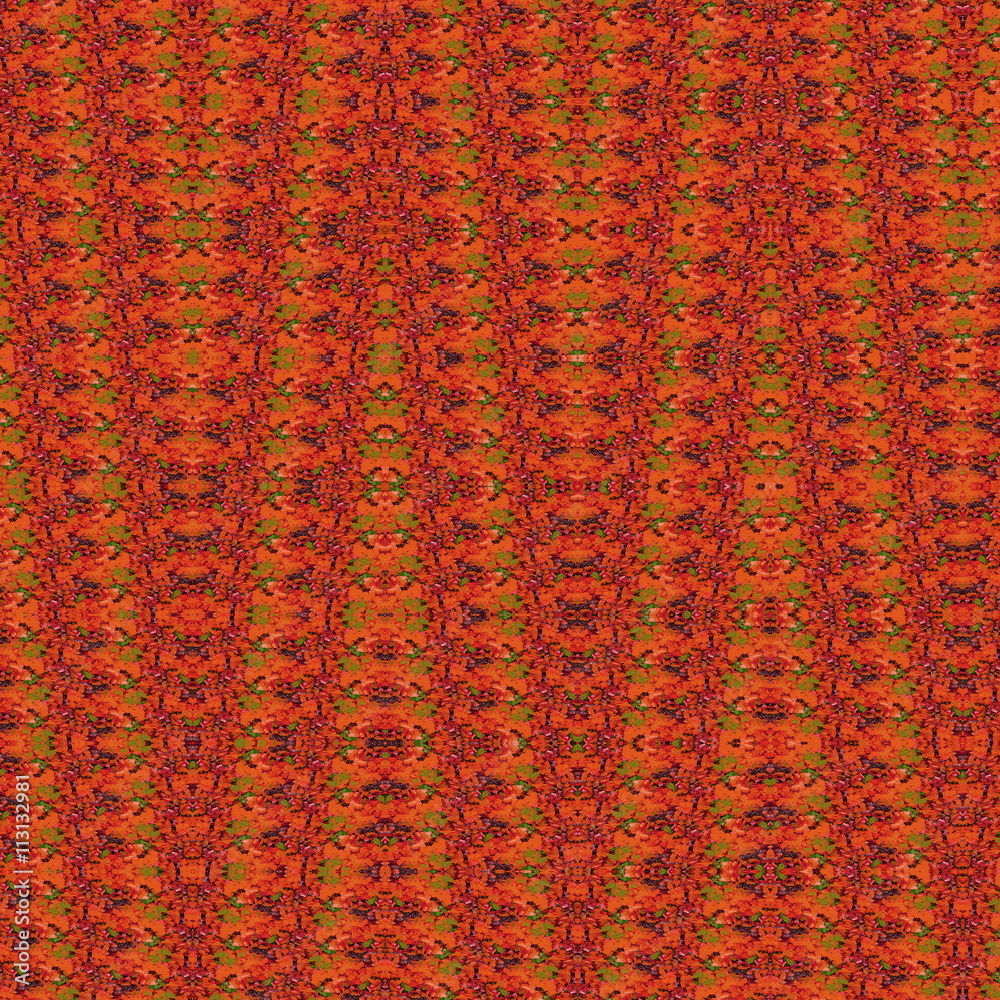 red geometric abstract background texture pattern of leaves. square image red geometric abstract background texture pattern of leaves. square image