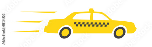 Taxi car icon