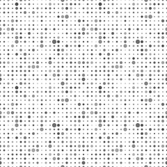 Keuken achterwand Wit patronen Grijze stippen op witte achtergrond  © EvgeniyBobrov