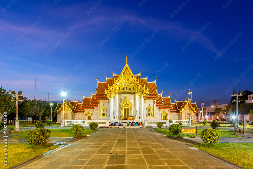 Wat Benchamabophit , Thailand (the Marble Temple) Wat Benchamabophit , Thailand (the Marble Temple)