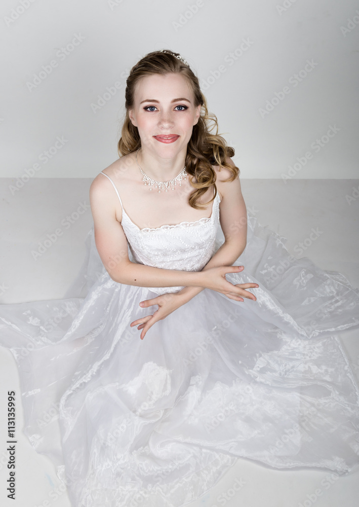 beautiful bride funny posing, expressing different emotions. Beautiful bride with fashion wedding hairstyle. funny bride concept beautiful bride funny posing, expressing different emotions. Beautiful bride with fashion wedding hairstyle. funny bride concept