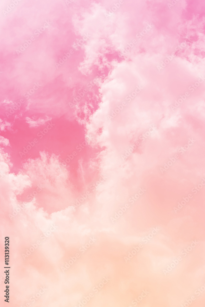 sun and cloud background with a pastel colored
sun and cloud background with a pastel colored