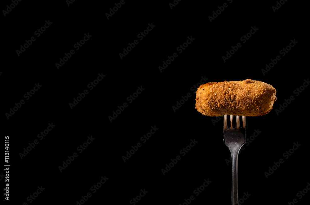 Αυτοκόλλητο Homemade potato croquettes