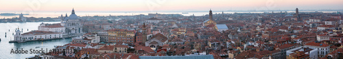 Venice city (Italy) top panorama.