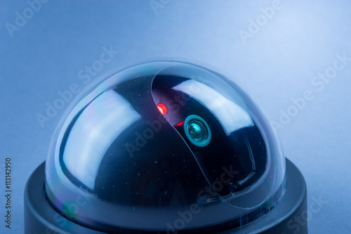 CCTV camera in studio