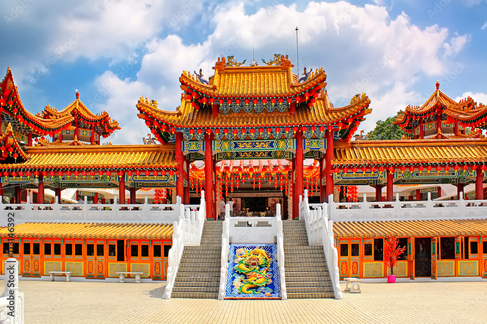 Obraz premium Świątynia Thean Hou w