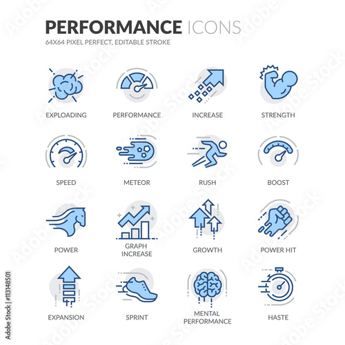 Line Performance Icons