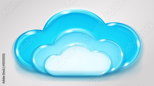 Glass multilayered cloud